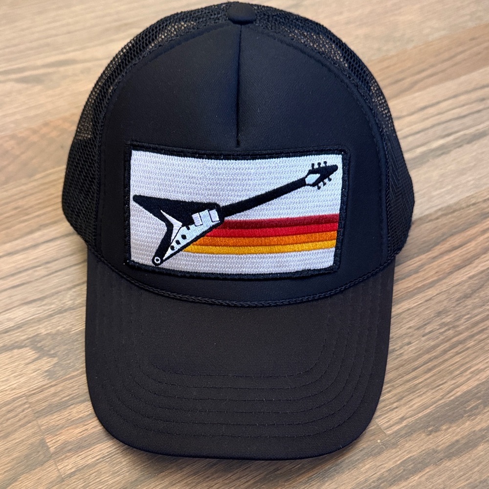 “Rare” Vintage Aviator Nation Guitar Trucker Hat